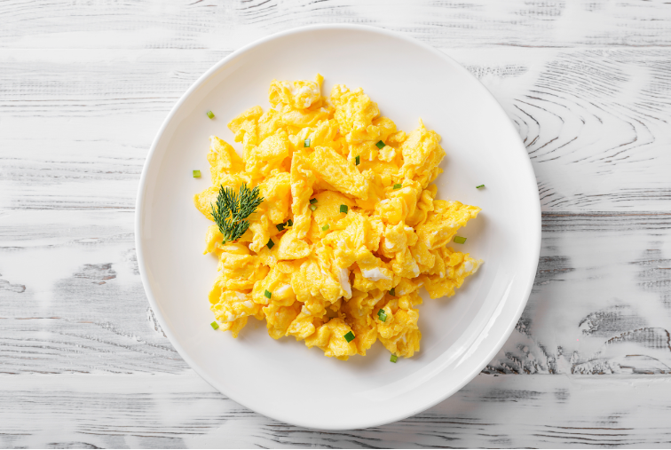 Fluffy Scrambled Eggs