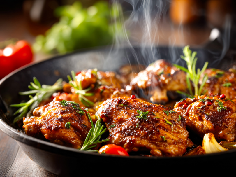 Crispy Skillet Chicken