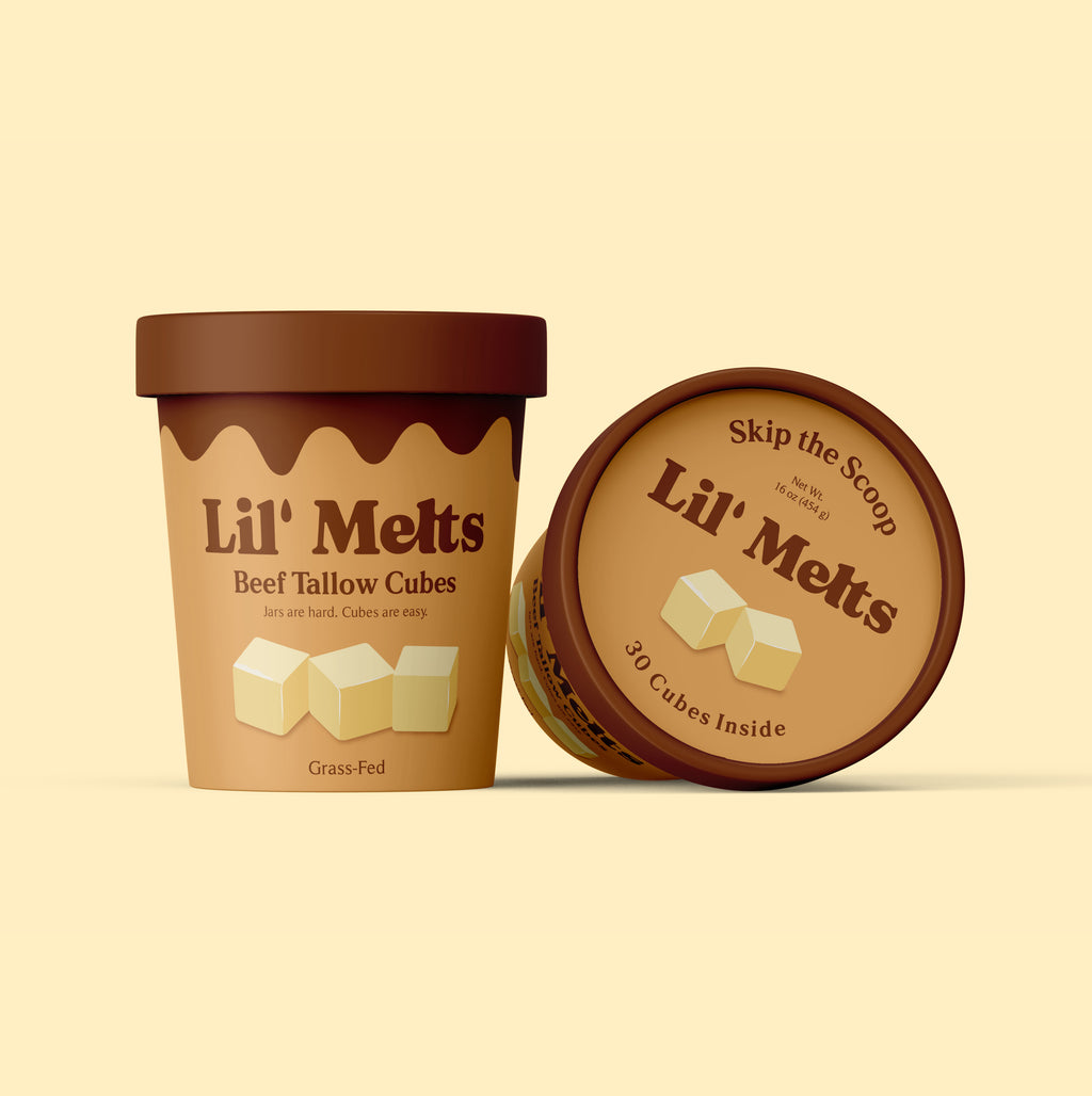 Grass-Fed Beef Tallow Cooking Cubes